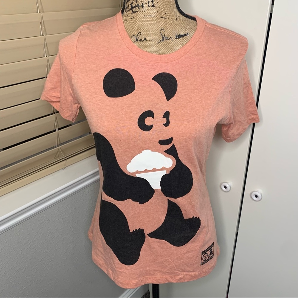 Johnny Cupcakes Original Recipe Panda Graphic Shirt Gem